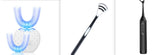 360° Smart U-Shaped Electric Toothbrush, Waterproof, USB Rechargeable