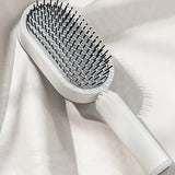 Women’s Self-Cleaning Hair Brush – Hair Loss & Scalp Massage Comb