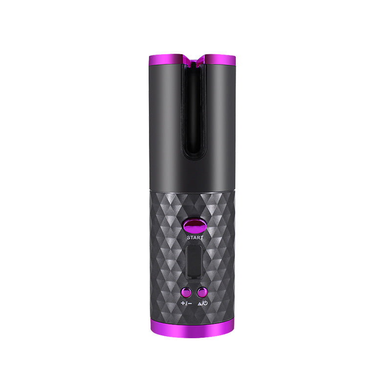 Automatic Hair Curler – Portable Rechargeable Ceramic Curling Iron