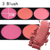 MISS ROSE 144 Color Makeup Kit | Eyeshadow, Blush & Brows