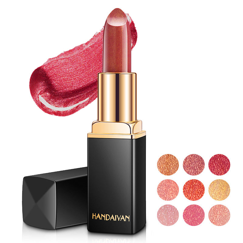 Metallic Pearlescent Lipstick – Color-Changing Gilt Lipstick