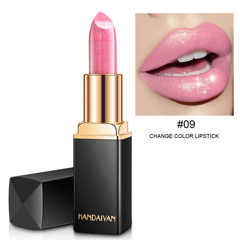 Metallic Pearlescent Lipstick – Color-Changing Gilt Lipstick