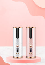 Automatic Hair Curler – Portable Rechargeable Ceramic Curling Iron