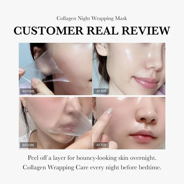 Face Night Mask | Collagen Wrapping, Firming & Hydrating Skin Care