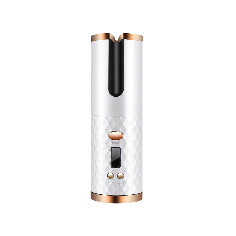 Automatic Hair Curler – Portable Rechargeable Ceramic Curling Iron
