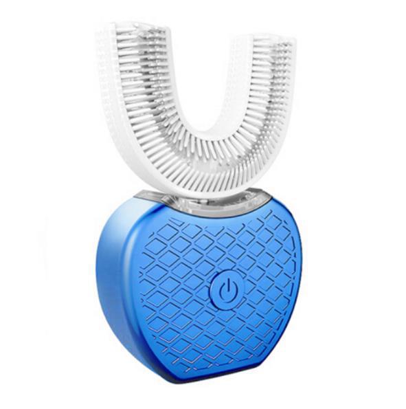 360° Smart U-Shaped Electric Toothbrush, Waterproof, USB Rechargeable