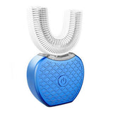 360° Smart U-Shaped Electric Toothbrush, Waterproof, USB Rechargeable