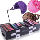 MISS ROSE 144 Color Makeup Kit | Eyeshadow, Blush & Brows