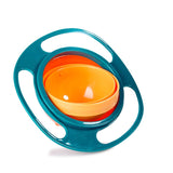 360° Rotate Spill-Proof Bowl | Universal Kitchen & Pet Dish