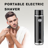 Portable Mini Electric Shaver – Rechargeable for Car & Travel Use