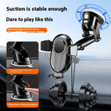 360° Rotating Car Phone Holder Dashboard Windshield Mount for GPS Navigation