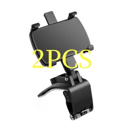 360 Rotating Car Dashboard & Rearview Mirror Phone Holder for iPhone & Android