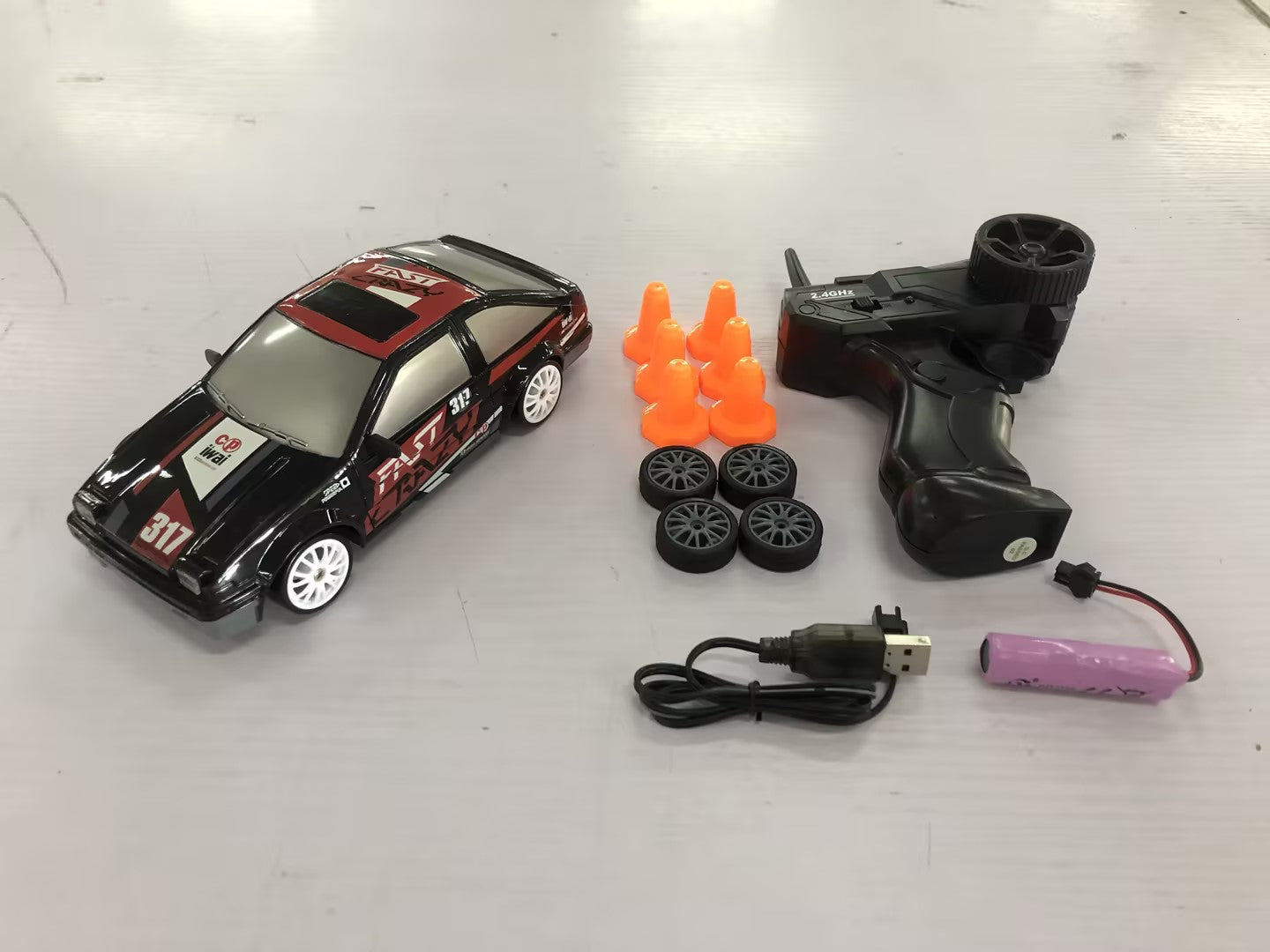 4WD RC Drift Car Toy – 2.4G Remote Control Racing Car for Children