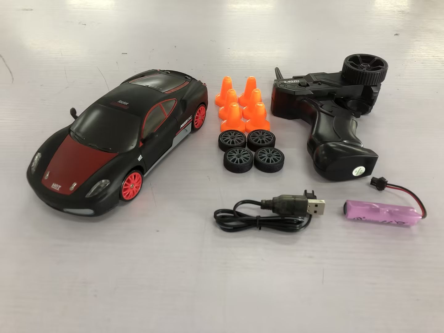 4WD RC Drift Car Toy – 2.4G Remote Control Racing Car for Children