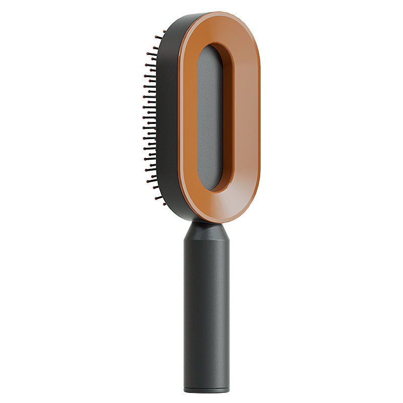 Women’s Self-Cleaning Hair Brush – Hair Loss & Scalp Massage Comb