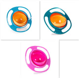 360° Rotate Spill-Proof Bowl | Universal Kitchen & Pet Dish