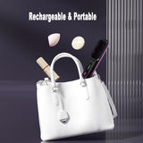 2-in-1 Hair Straightener & Comb – Portable USB Hot Hair Curler