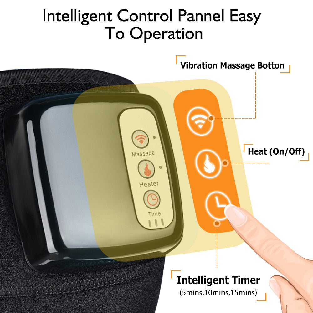 Electric Infrared Heating Knee & Elbow Massager – Vibration Therapy
