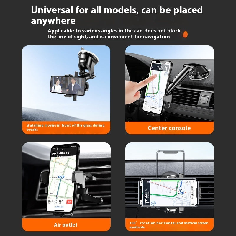 Auto Lock Air Vent Phone Holder Compatible with iPhone Samsung Google Pixel