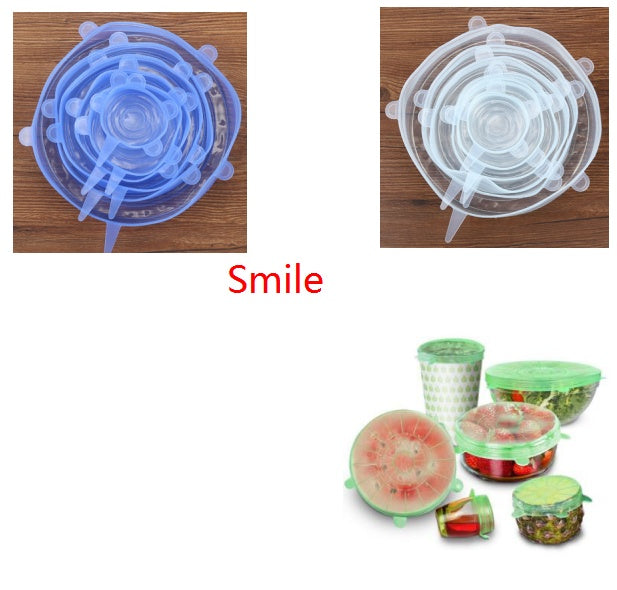 Airtight kitchen food covers for keeping meals fresh longer