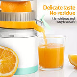 Automatic Electric Orange & Lemon Squeezer with rechargeable battery