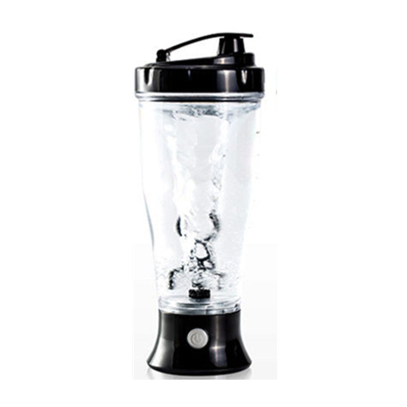 Automatic supplement mixer bottle ideal for protein powder, meal replacement, and pre-workout drinks