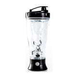 Automatic supplement mixer bottle ideal for protein powder, meal replacement, and pre-workout drinks