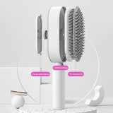Women’s Self-Cleaning Hair Brush – Hair Loss & Scalp Massage Comb