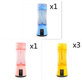 Portable drink maker for smoothies and shakes