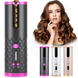 Automatic Hair Curler – Portable Rechargeable Ceramic Curling Iron