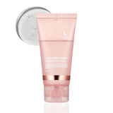 Collagen face mask with application brush for easy skincare