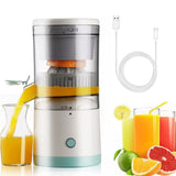 Compact Electric Citrus Fruit Juicer for oranges, lemons, and grapefruits