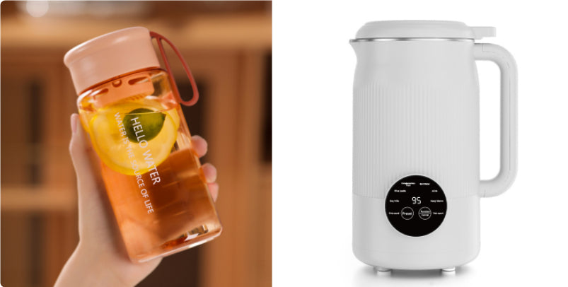 Compact 1200ml electric soy milk maker for convenient everyday use