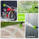 High Pressure Cordless Pressure Washer Portable Car Wash Gun with Rechargeable Batteries