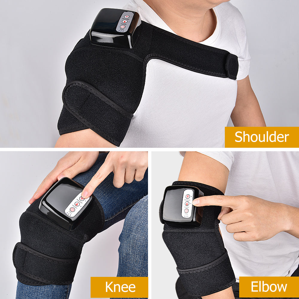 Electric Infrared Heating Knee & Elbow Massager – Vibration Therapy