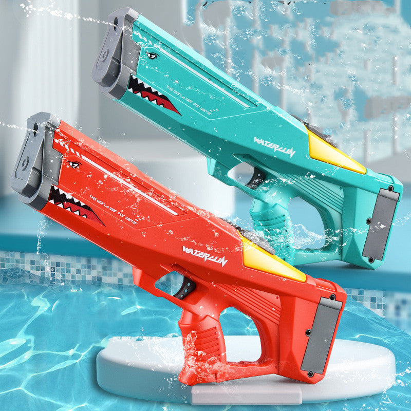 Automatic Electric Shark Water Gun – High Pressure Summer Toy for Kids