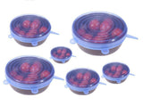 Eco-friendly reusable food covers that replace disposable plastic wrap