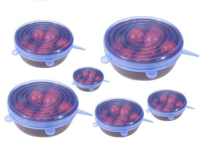 Eco-friendly reusable food covers that replace disposable plastic wrap