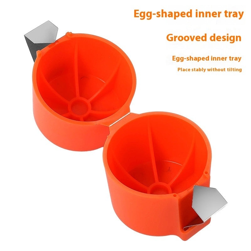 Egg opener kitchen tool made from durable stainless steel