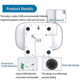 White Electronic LCD Digital Pet Weighing Scale 10kg 1g for cats, puppies and other small animals