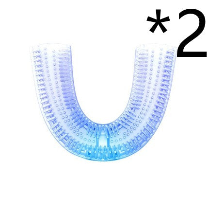 360° Smart U-Shaped Electric Toothbrush, Waterproof, USB Rechargeable
