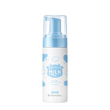 Gentle facial cleansing solution suitable for all skin types with hydrating hyaluronic acid