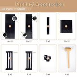 Freestanding Metal Shoe Organiser Rack for Home Closet Hallway Entryway