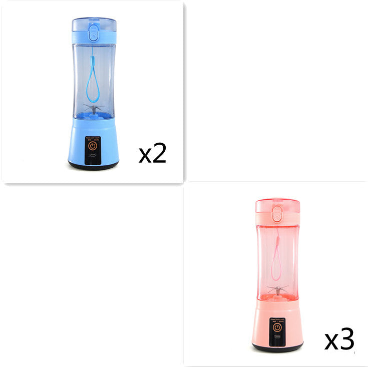 Fruit smoothie cup with USB charging