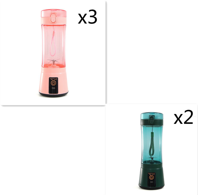 Portable fitness blender for protein shakes