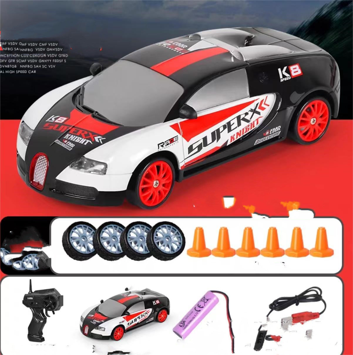 RC drift car gift idea for kids, boys, girls and car enthusiasts