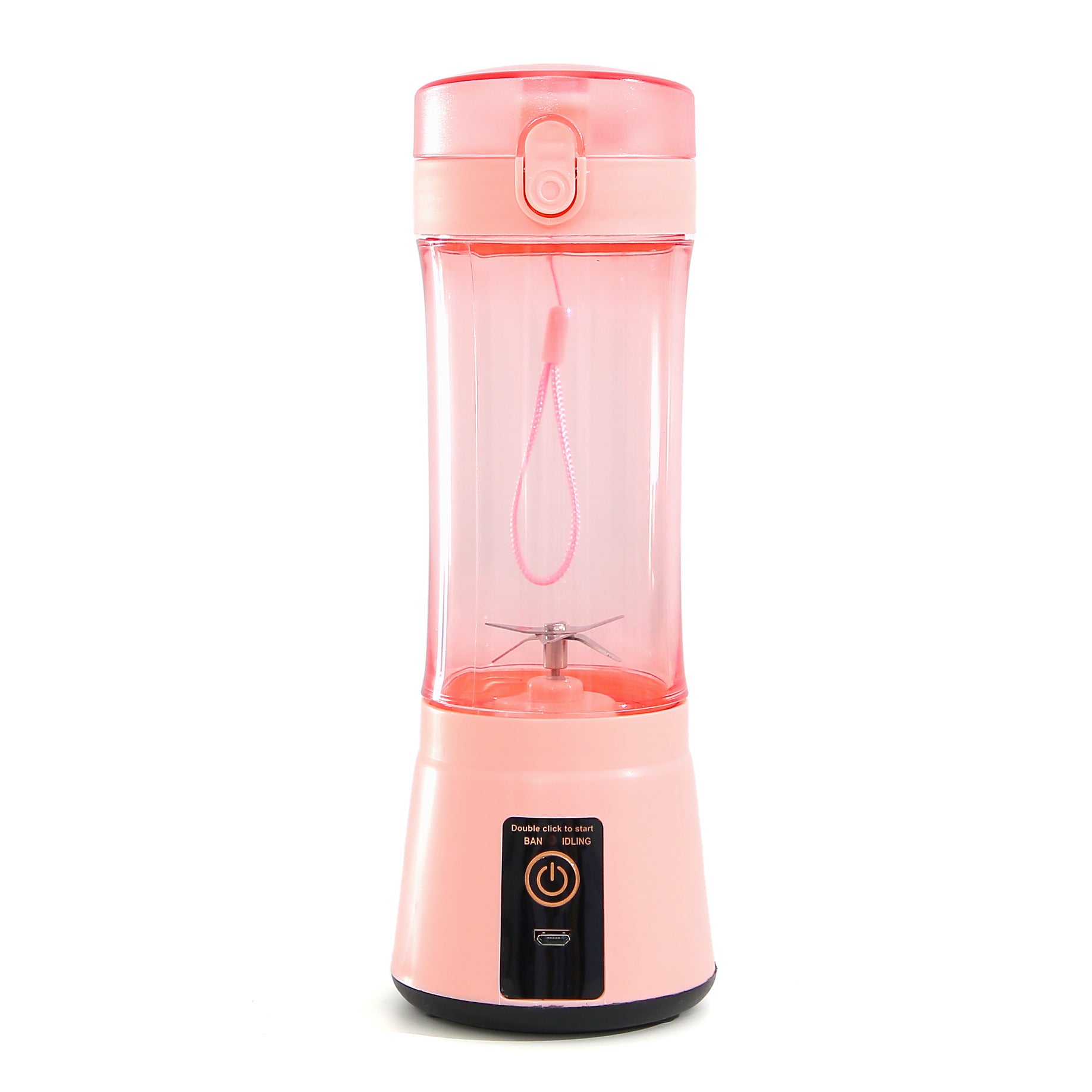 Portable protein shake blender for fitness lovers