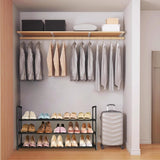 Heavy Duty Expandable Shoe Storage Rack for Sneakers Boots and Casual Shoes