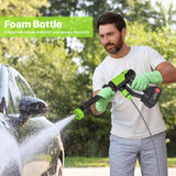 High Pressure Water Spray Gun Cordless Cleaner for Cars Bikes and Garden Furniture