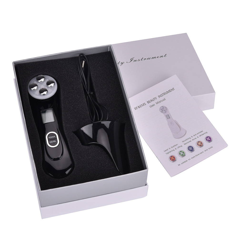 Home Radio Frequency Facial Device for Professional Skin Care and Face Lifting